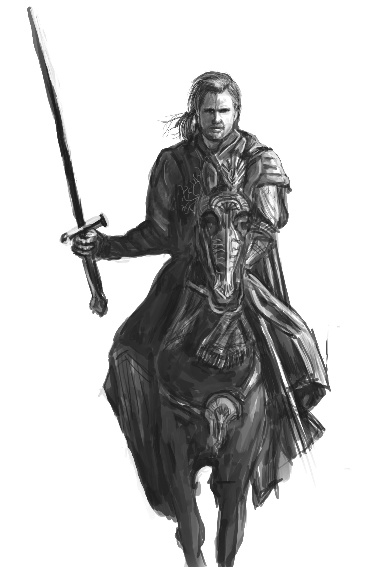 Oh look it's Aragorn by TheGreatandMightyOz on DeviantArt