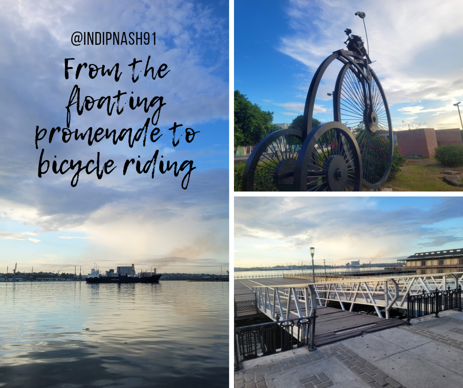 From the floating promenade to bicycle riding [eng/spa]