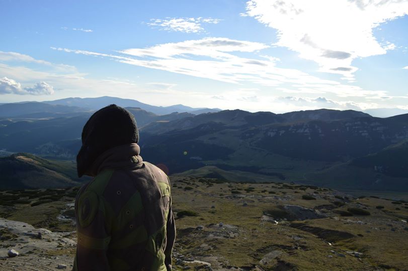 A dragon seeking the secret entrance into the Sacred Bucegi Mountains, Once Upon A Time in Romania