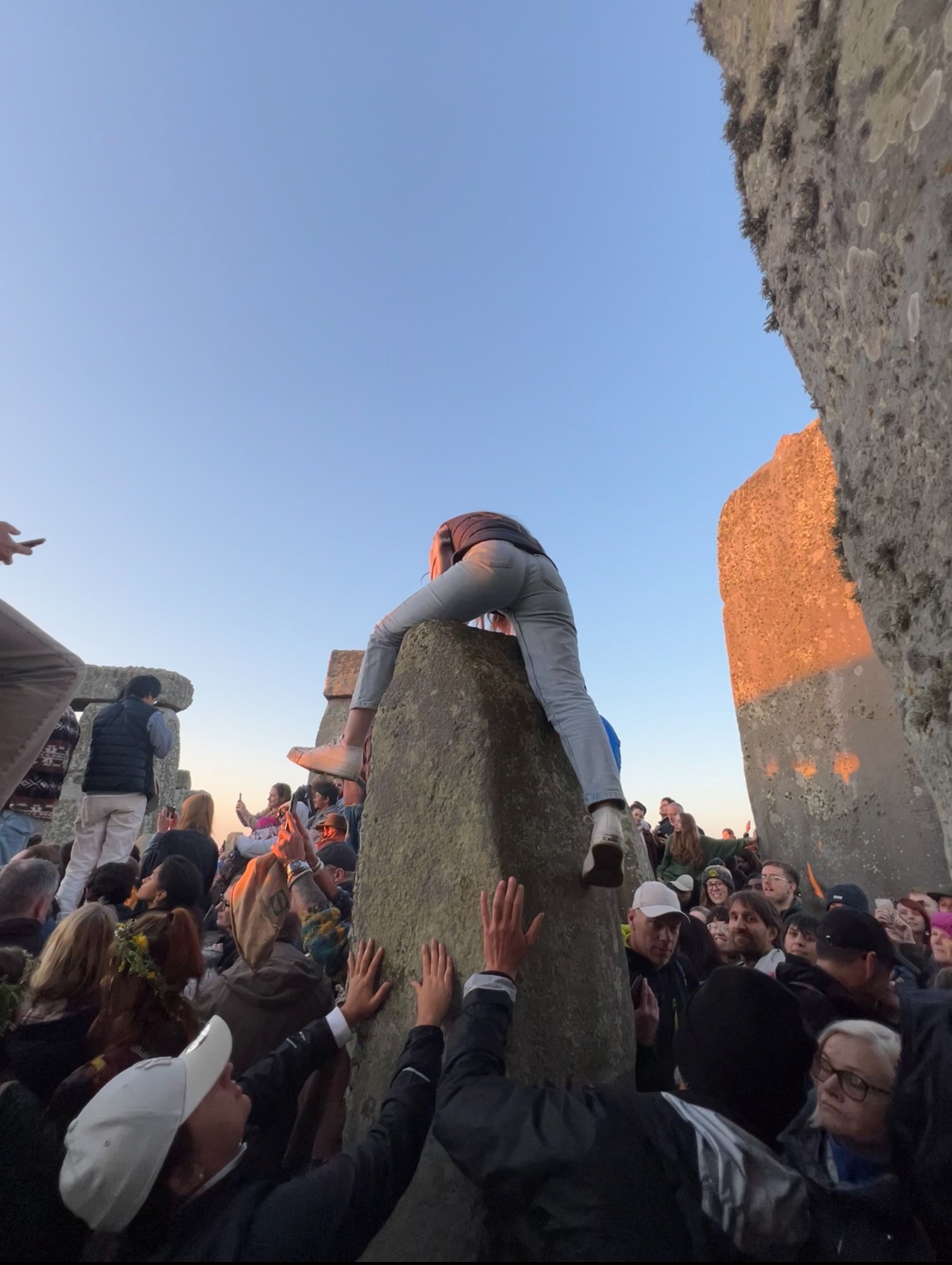 "Holy Twerk", Summer Solstice, Stonehenge, UK, 2024 