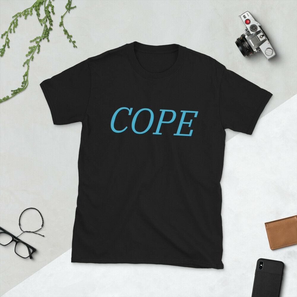 $COPE Short-Sleeve Unisex T-Shirt - Now Available in the Shop - 5 Different Color Options