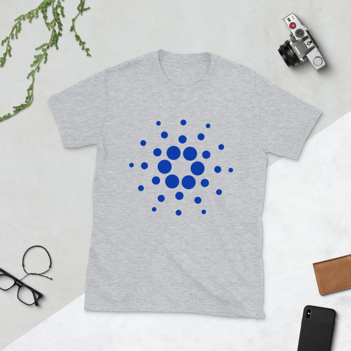 Cardano ADA Short-Sleeve Unisex T-Shirt - Now Available in the Shop - 5 Different Color Options