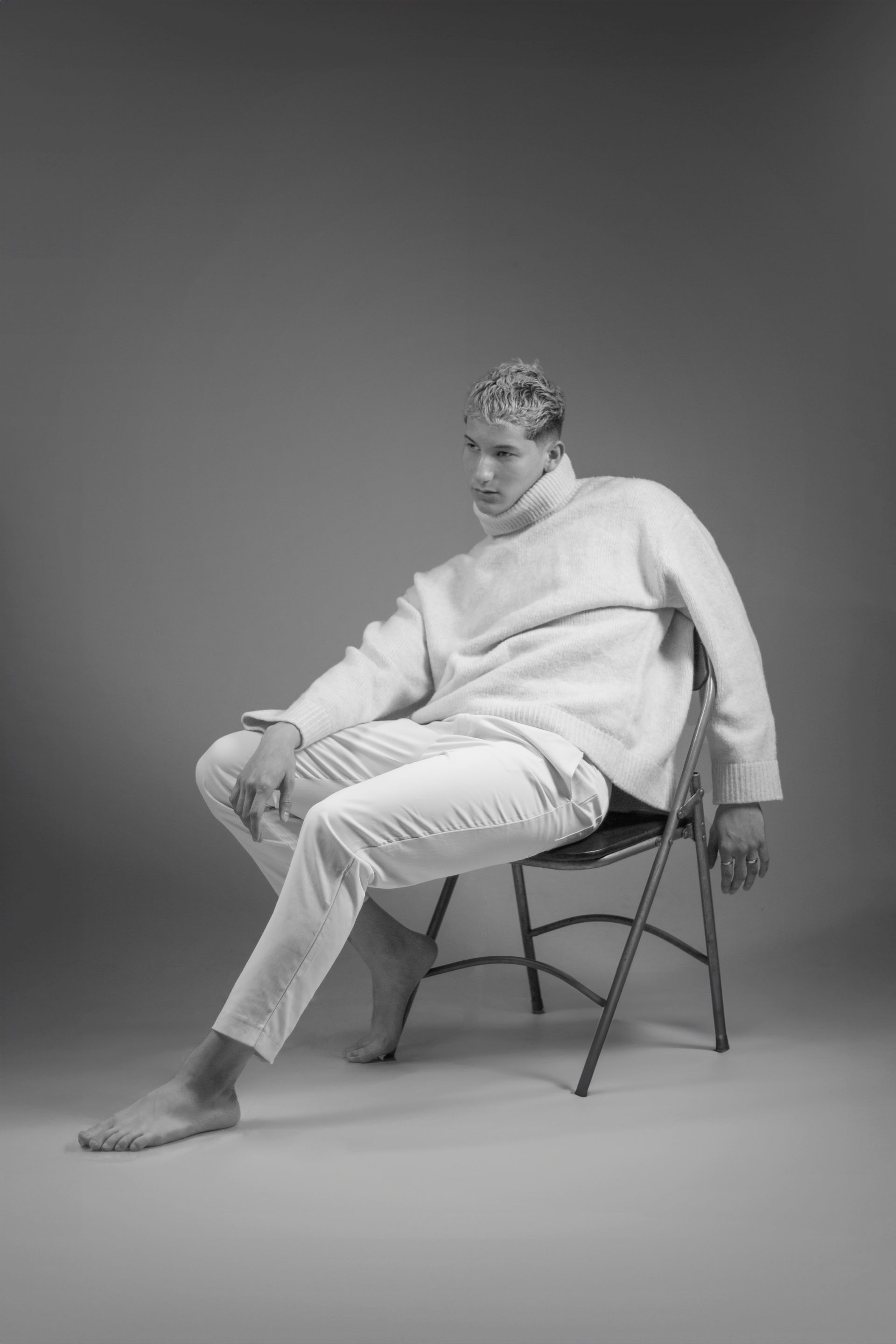 Model test for men, Aaron | monomad challenge.