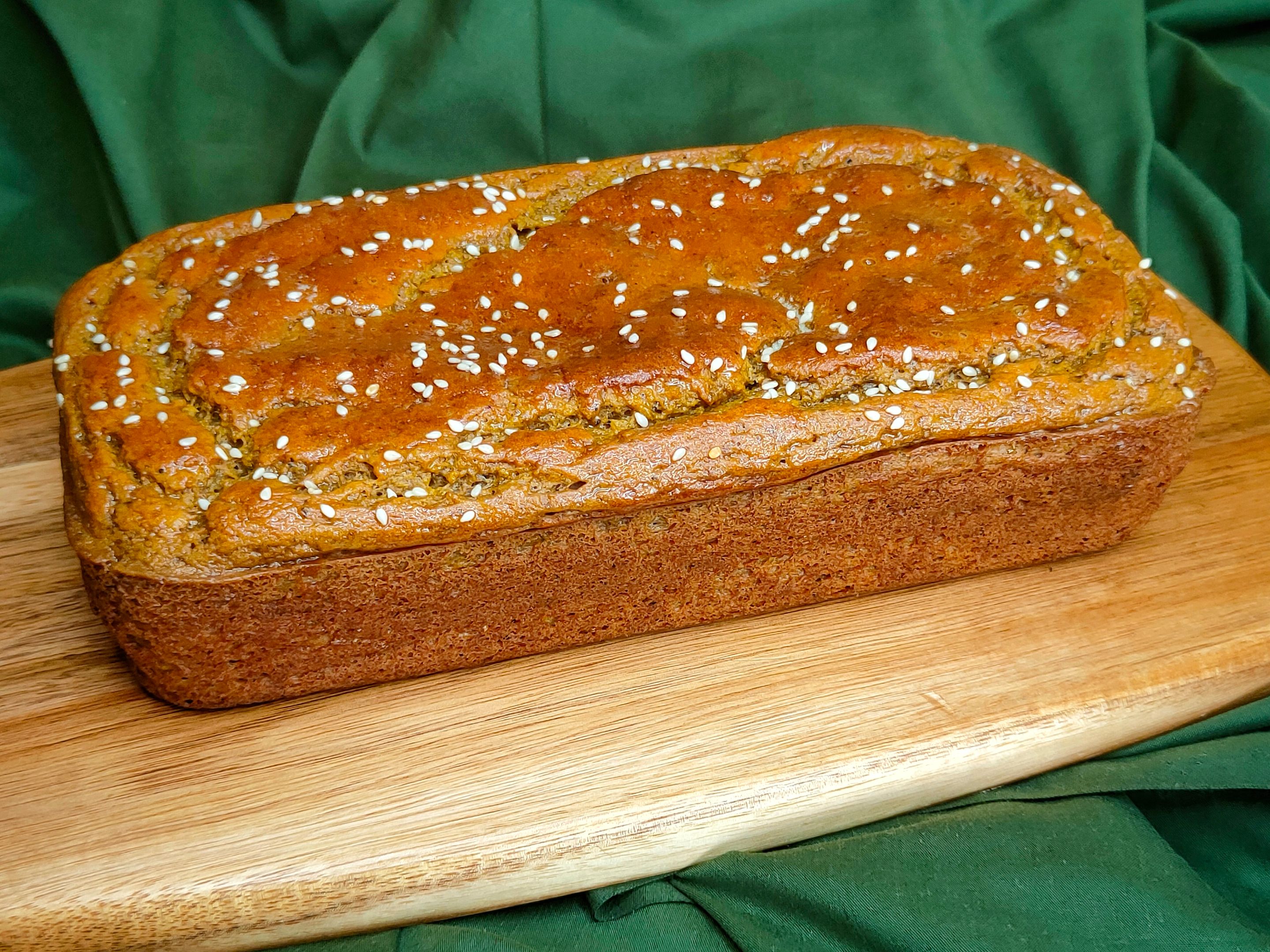 "Pan" de plátano verde | Recetas Gluten-free [ES][EN]