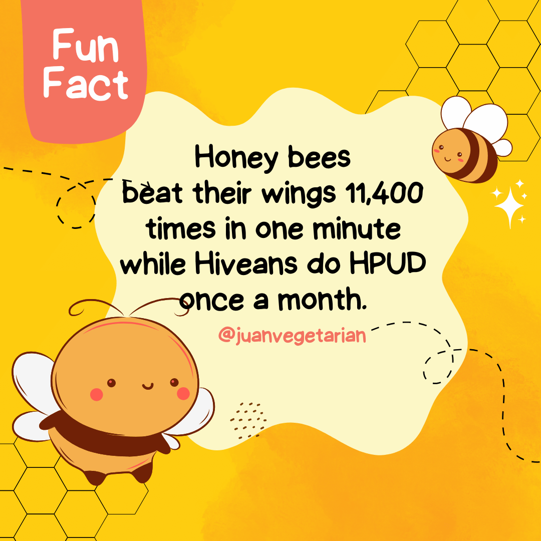 Yellow Cartoon Fun Fact About Bees Instagram Post.png
