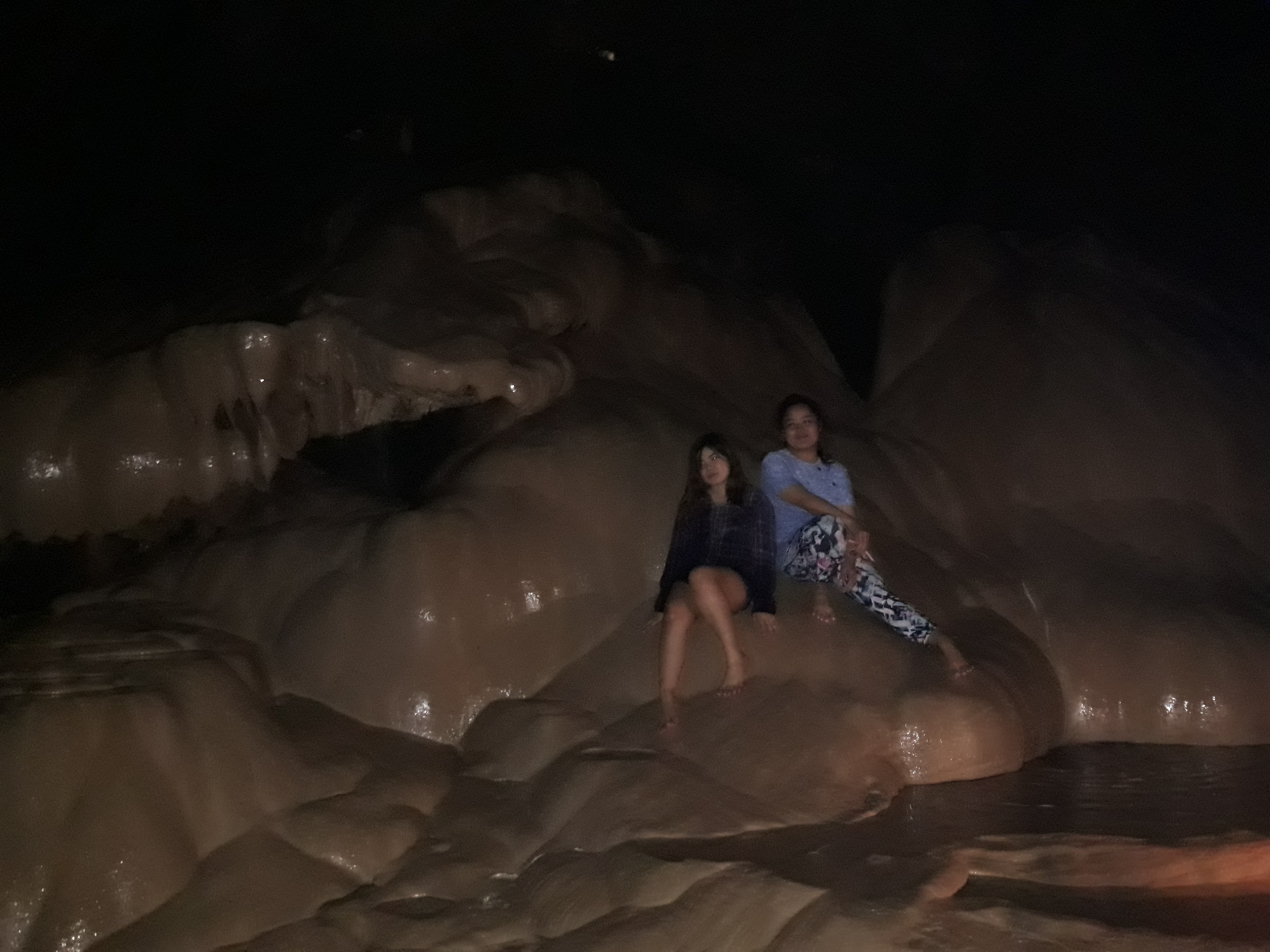 Oh God, the quality is terrible. But I just wanted to show a picture of me and my new friend, Jehann.