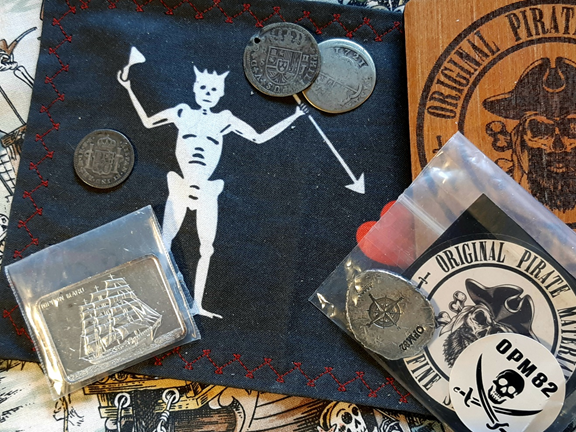 @kerrislravenhill/vintage-1977-nippon-maru-silver-bar-and-the-opm82-silver-compass-coin
