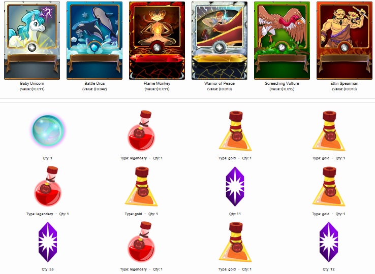 Daily quest rewards with potion Day 191.jpg
