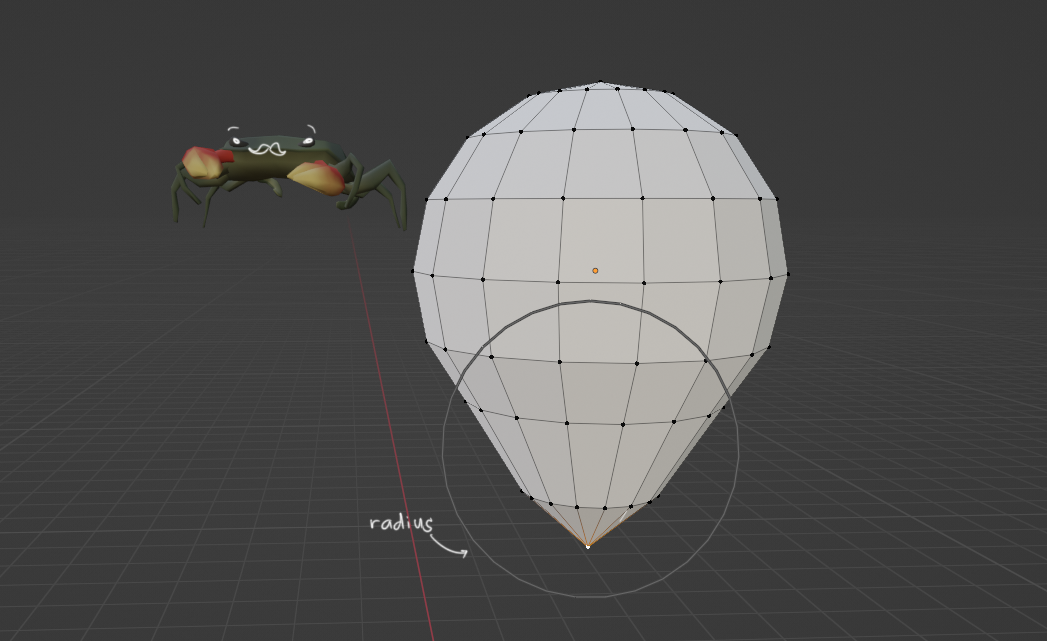 proportional editing radius.png