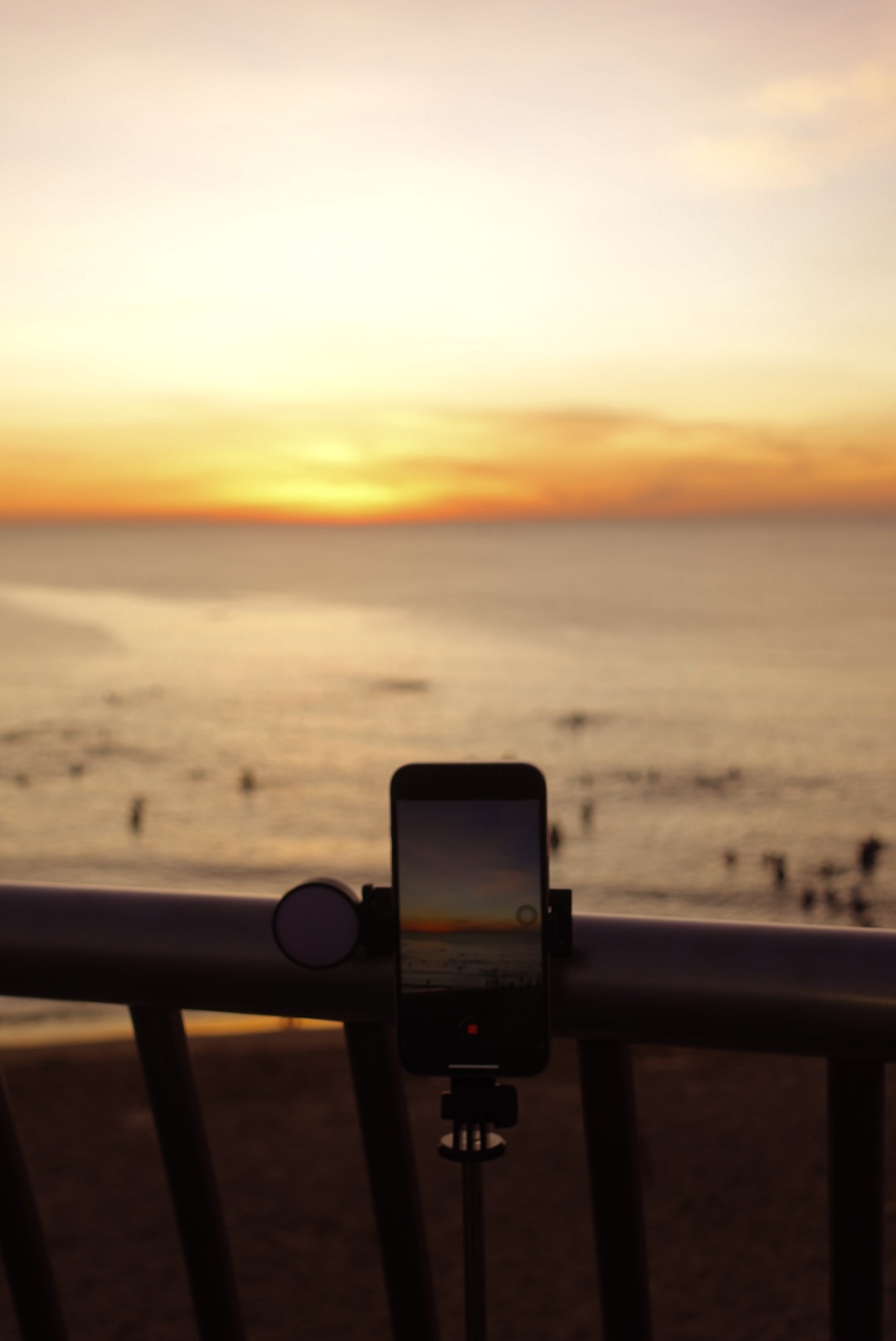 Make video about the entire sunrise moment