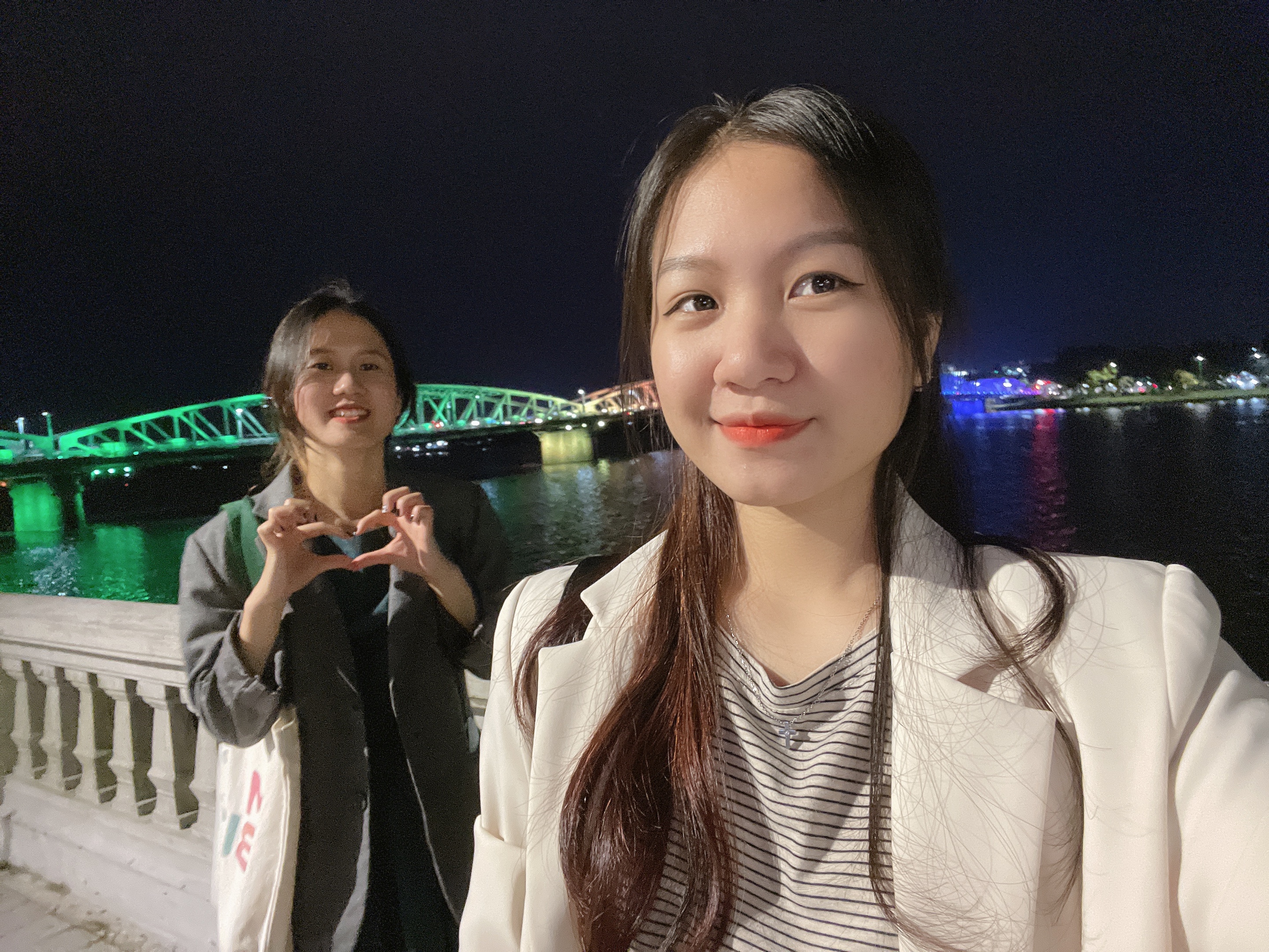 My roomate - She helps me a lot, I have to say that she is my friend also my teacher