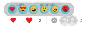 Reacting/Likes