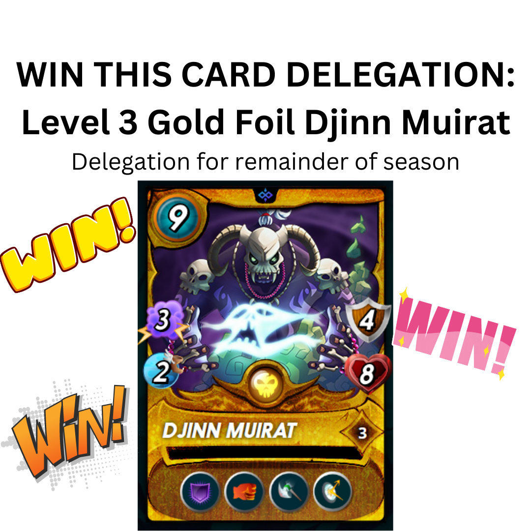 @lordtimoty/win-this-card-delegation-level-3-gold-foil-djinn-muirat-for-the-remainder-of-the-season