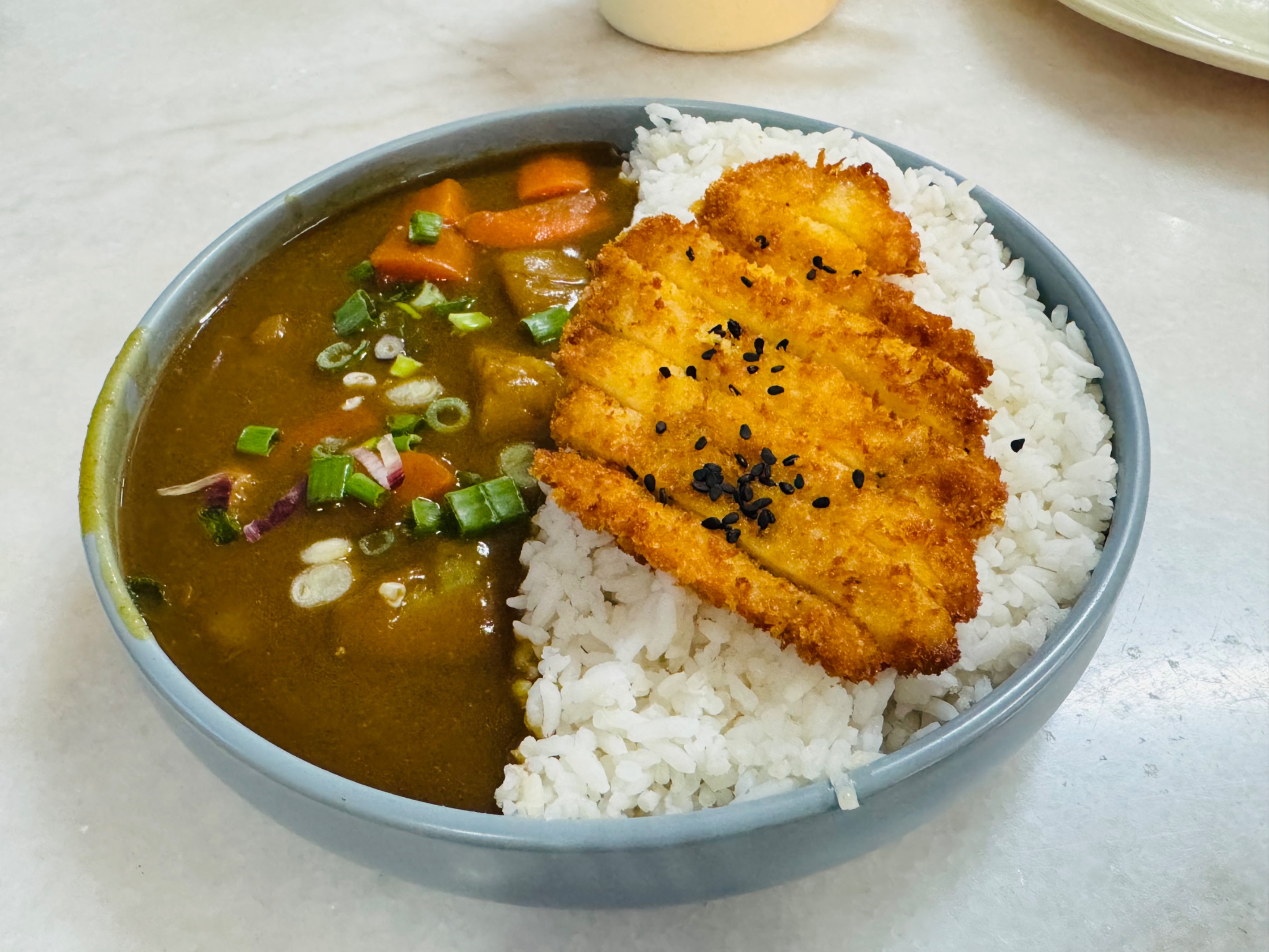 Japanese Crispy Chicken Curry Rice