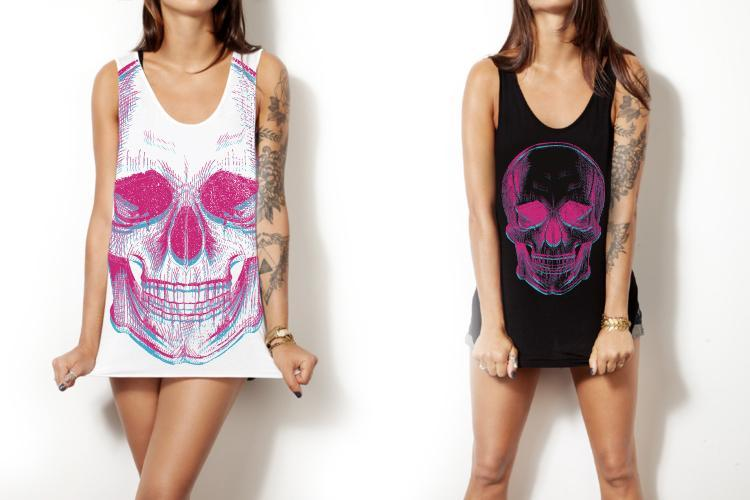 Fitness Casul Rock You Top Tanks