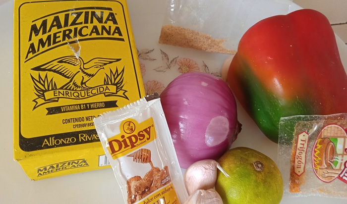 Ingredientes 2 Croquetas de  lentejas y garbanzo .jpg