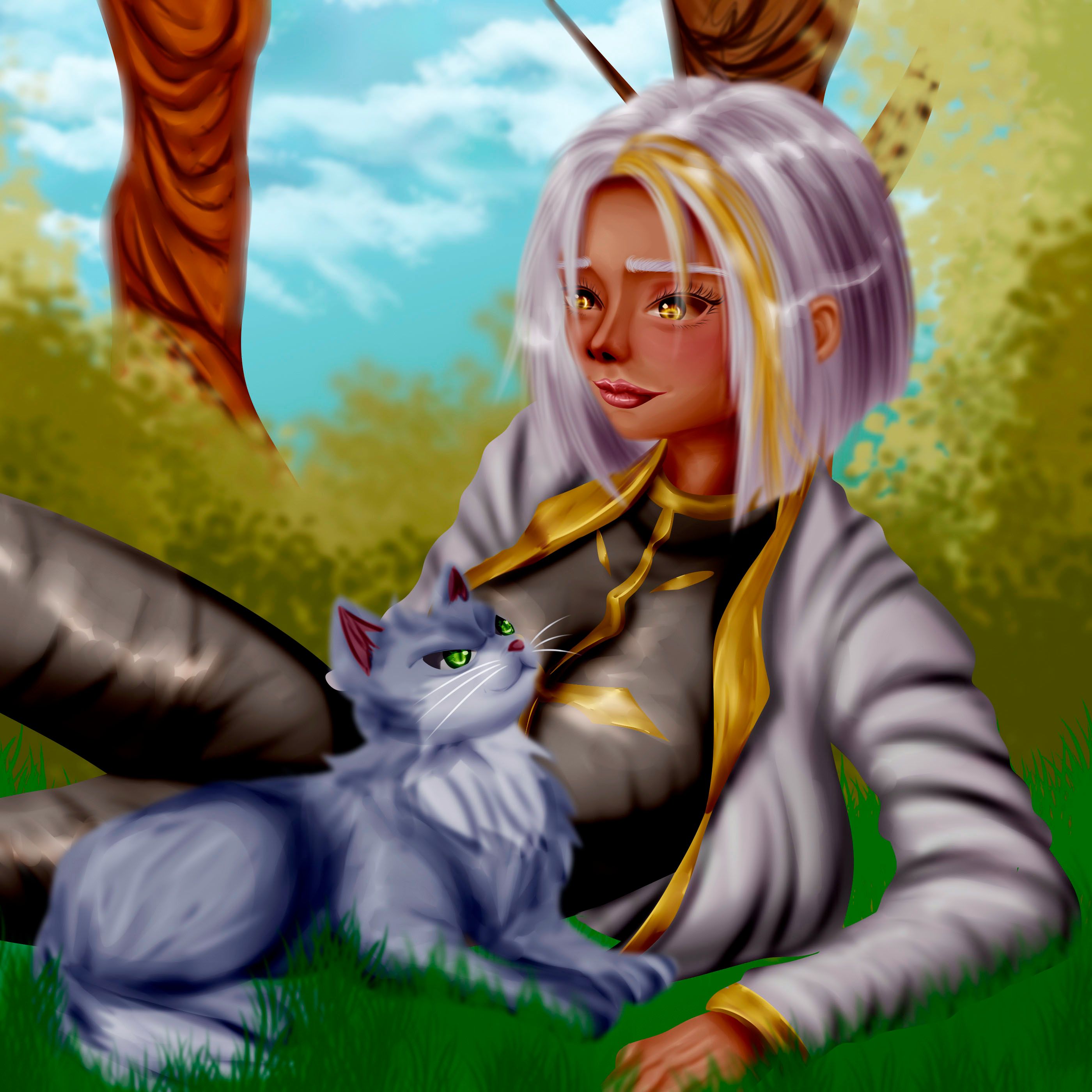 Steemit.…
Payout: 15.554 HBDHolozing Fan Art | A grumpy Miu Miu very comfortable with the Light Healer 😼✨
2025-09-08 22:23<div class="text-justify"> <p> <center> ![44.jpg