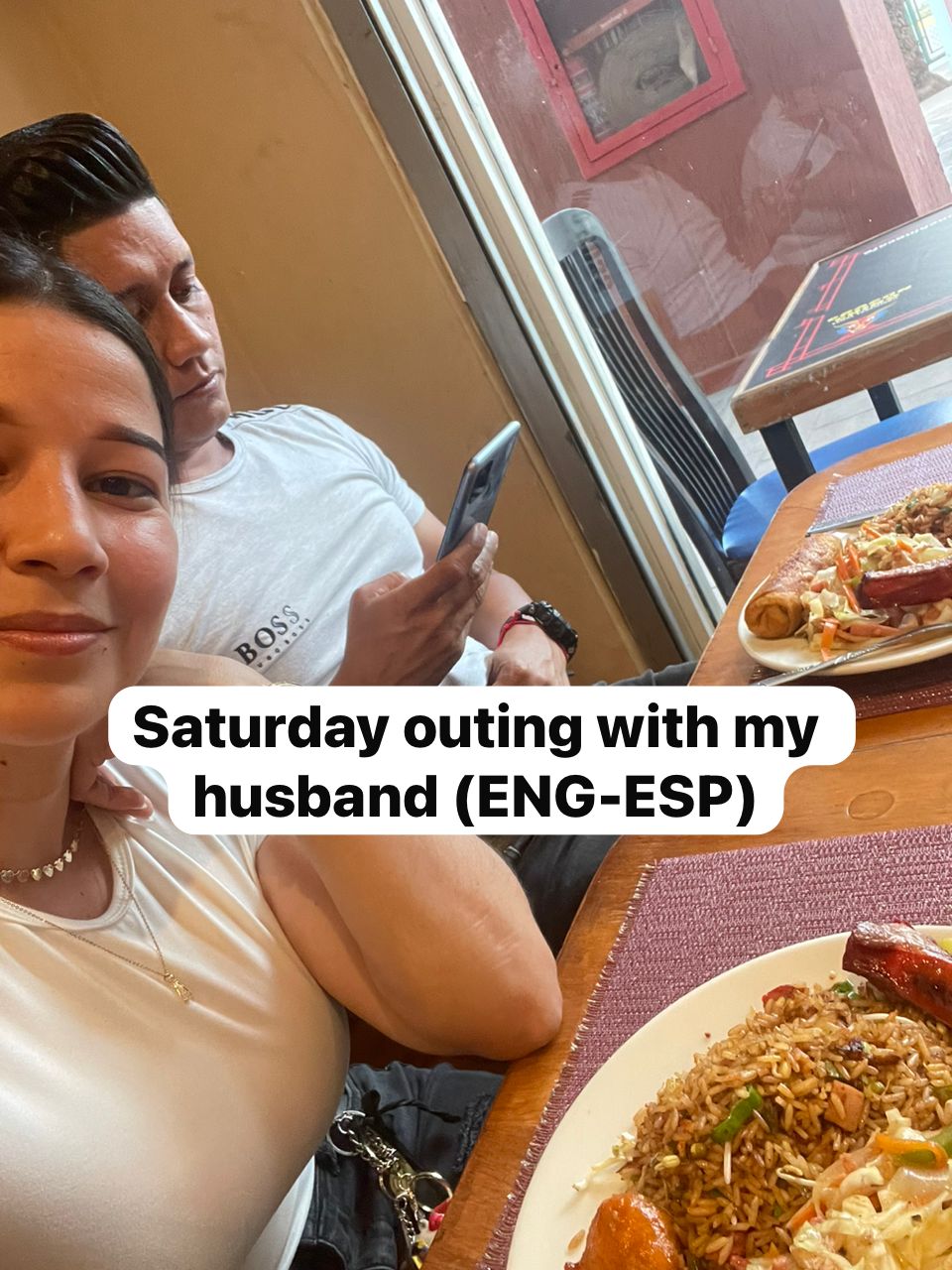 Saturday outing with my husband (ENG-ESP)