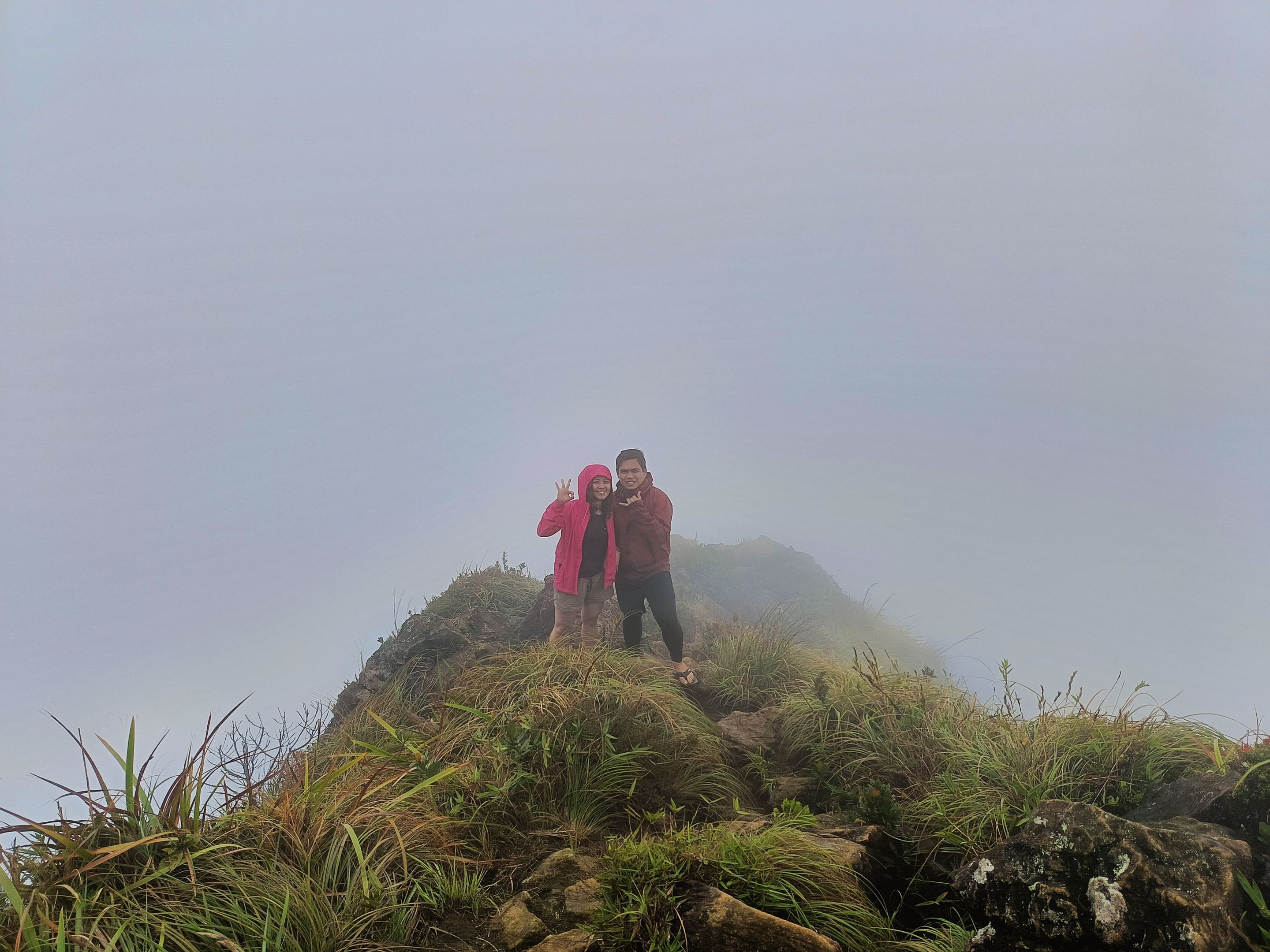 Standing 1,542 MASL on top of Mayo's Peak