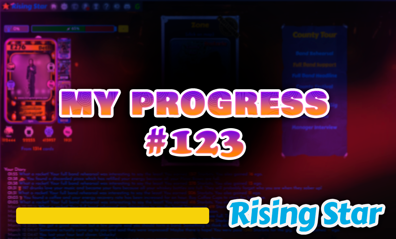 Level Up! - My Progress in Rising Star #122 [ENG/ESP]