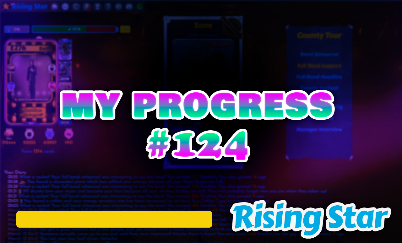 Step by Step! - My Progress in Rising Star #124 [ENG/ESP]