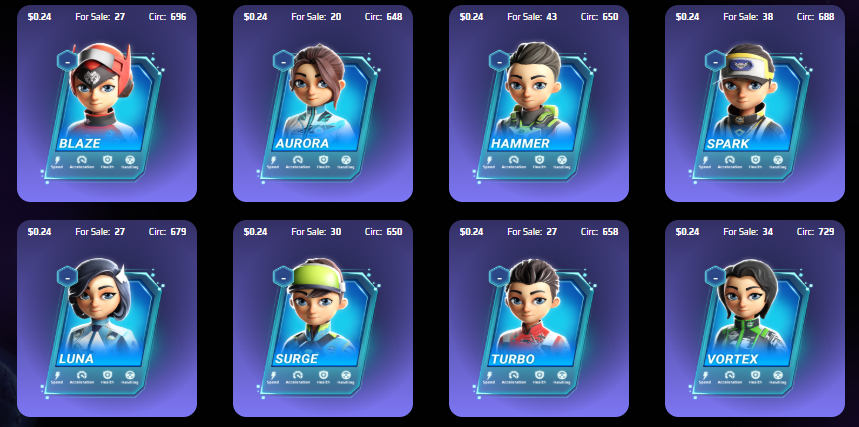 Drivers in MoonKarts With a Good Price