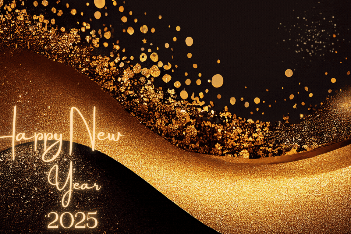 Black and Gold Happy New Year Card (5).gif