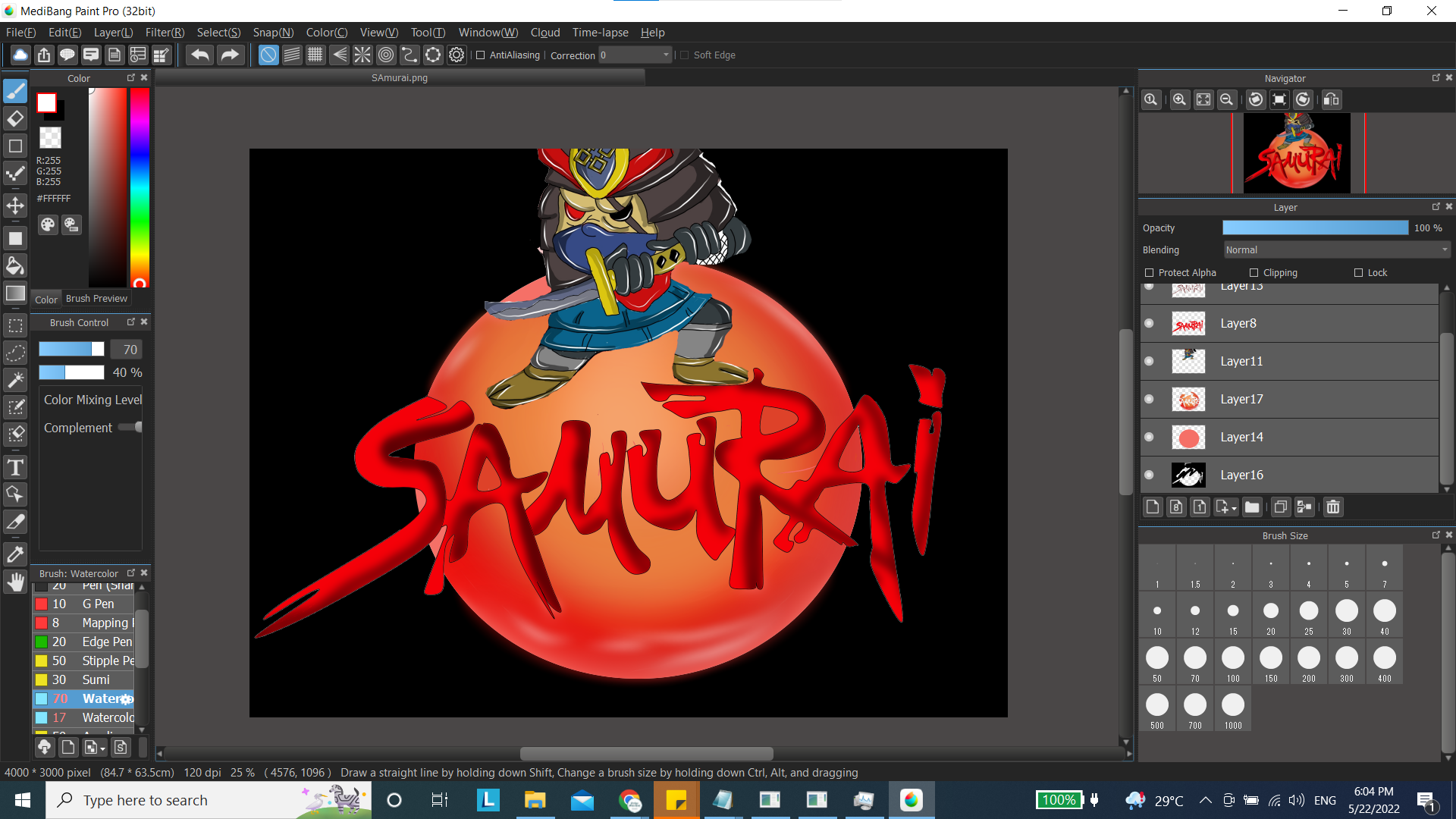 Step 6 - Adding Dark Background