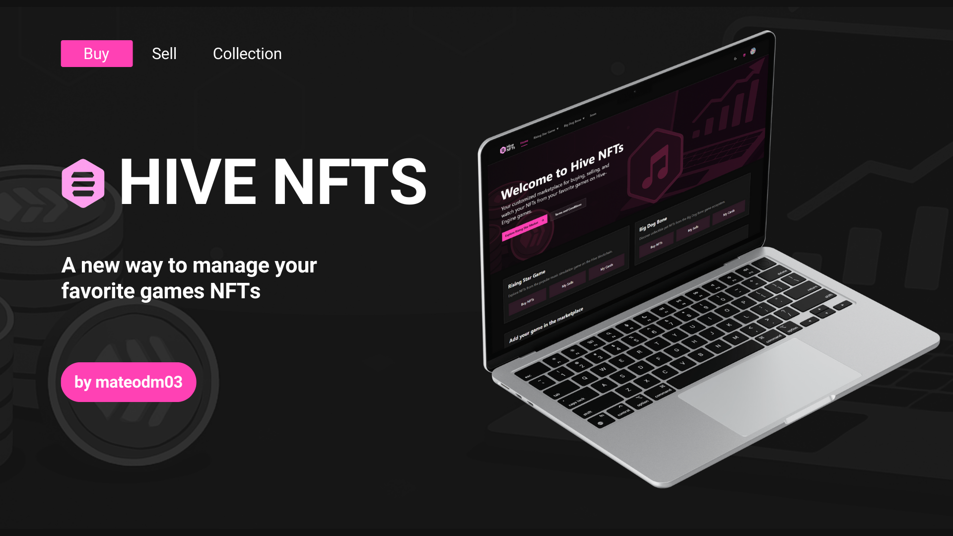 Hive NFTs Official Launch: Your Customized Marketplace for Hive Engine Games.