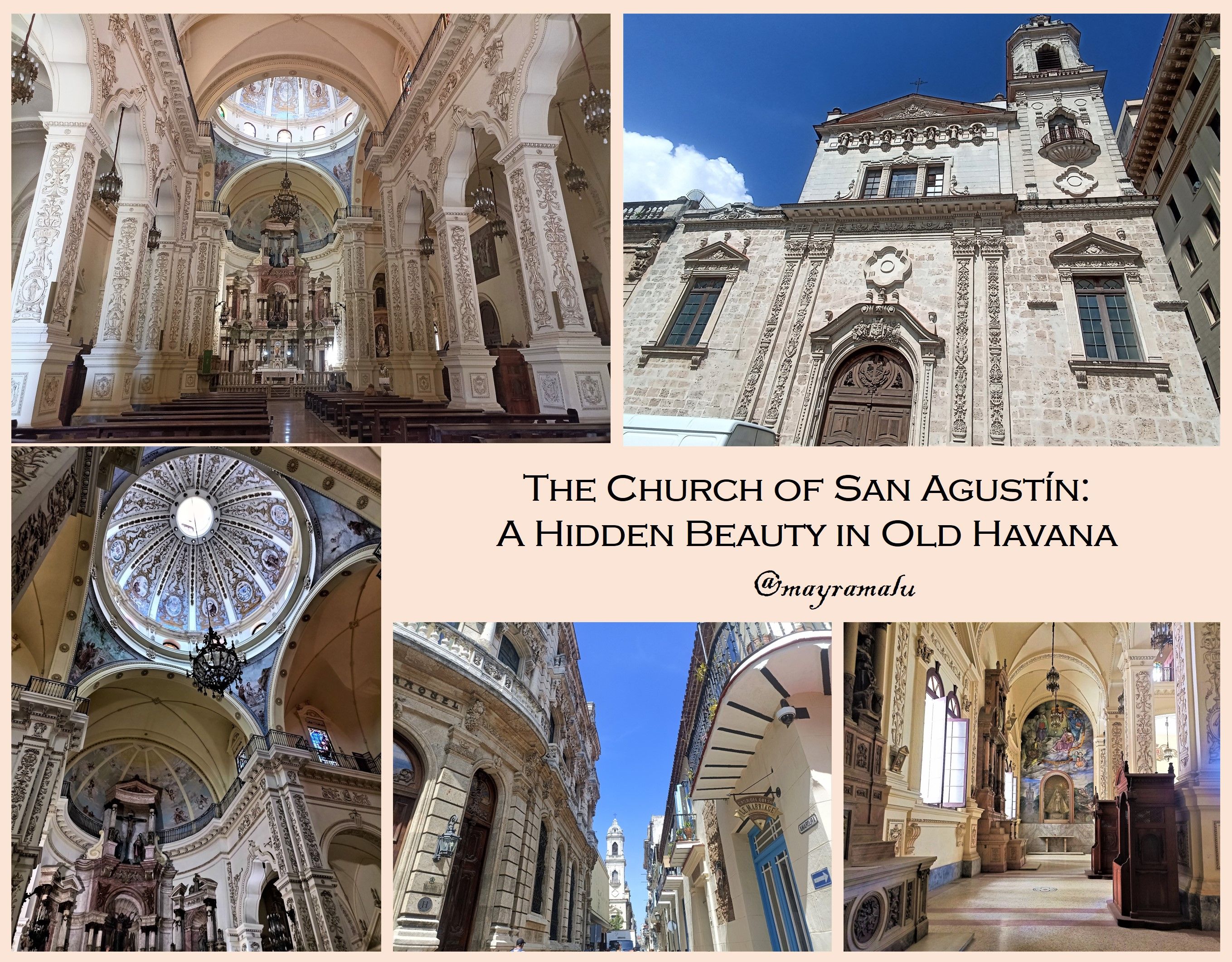 The Church of San Agustín: A Hidden Beauty in Old Havana [ENG/ESP]
