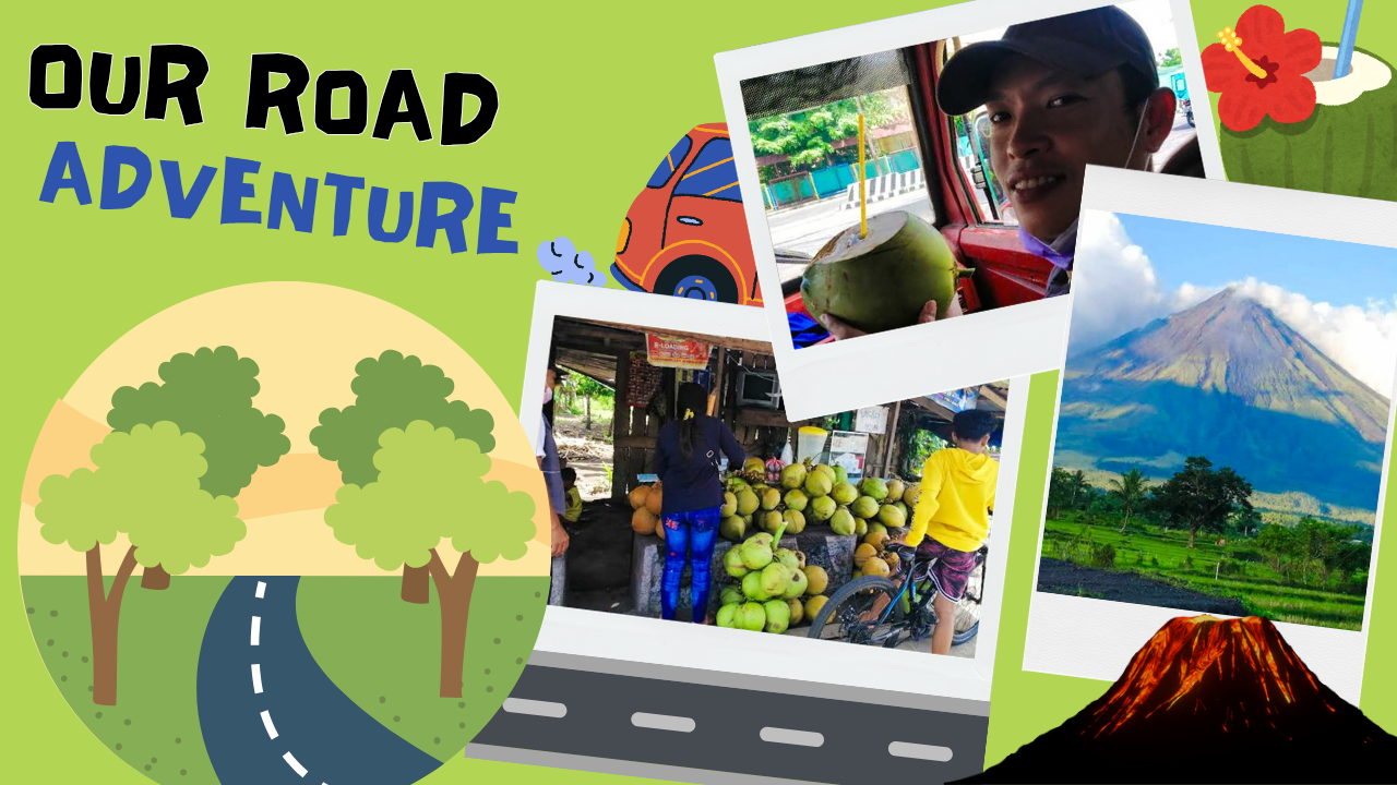 Our Road Adventure: Enjoying The Mayon Volcano And The Coconut Stall