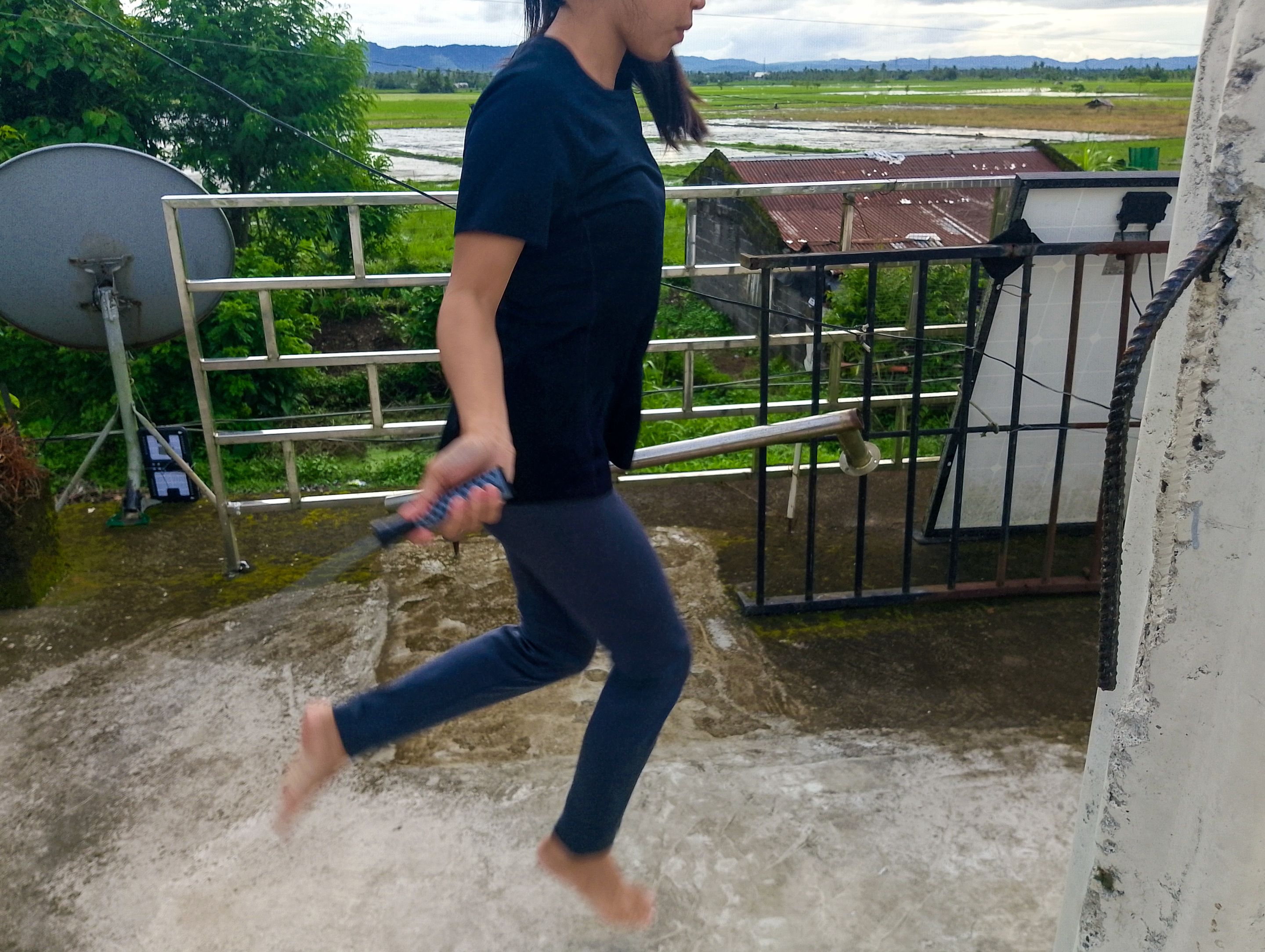 Using jump rope as a stress reliever