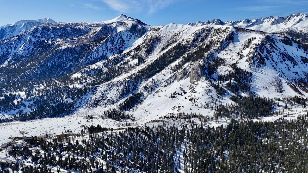 The Sherwins and Mammoth Rock - Side View