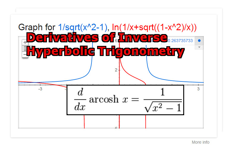 Derivative of Inverse Hyperbolic Trig - inverse cosh(x).jpeg