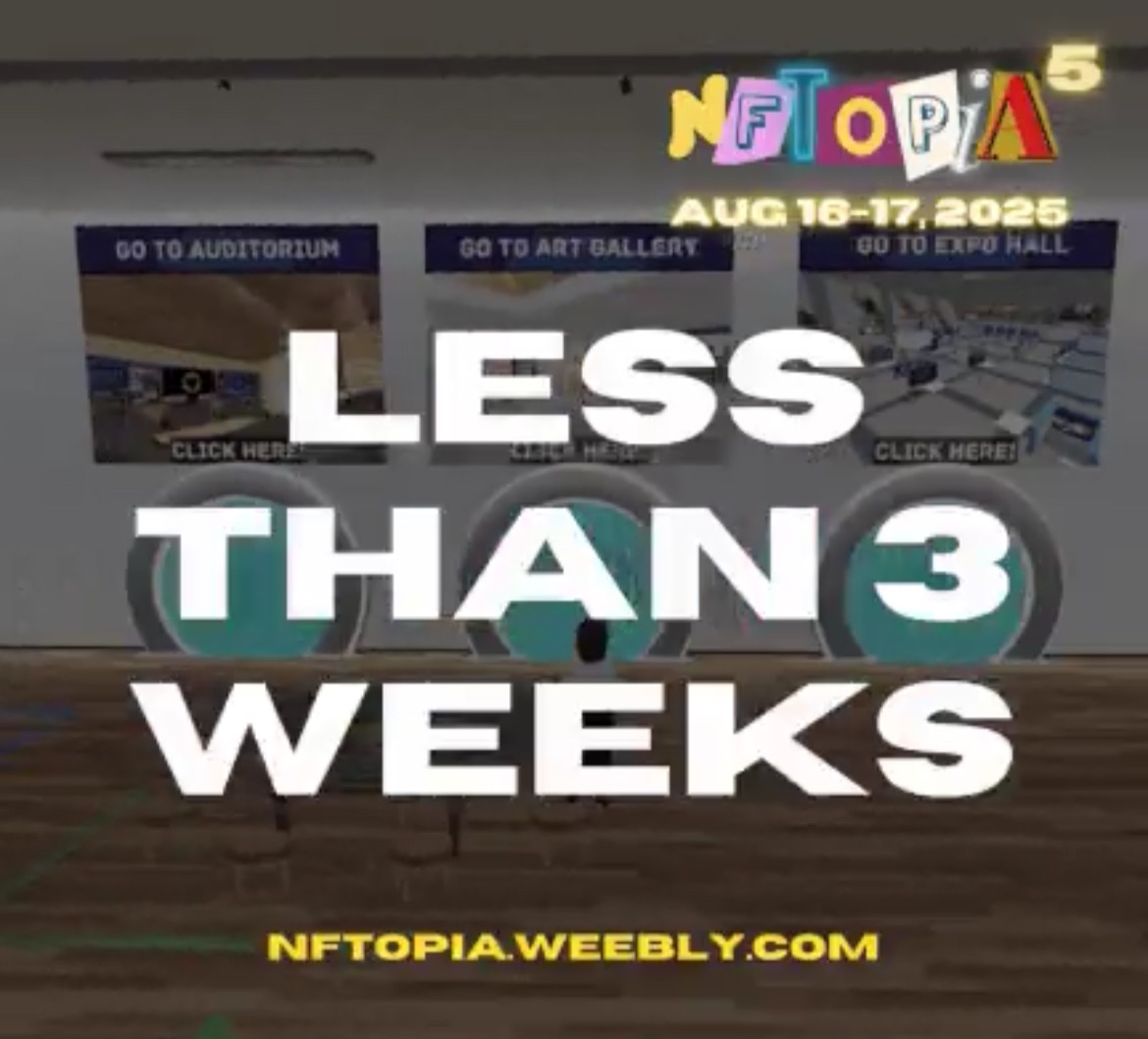 NFTOPIA 5 IS ALMOST HERE