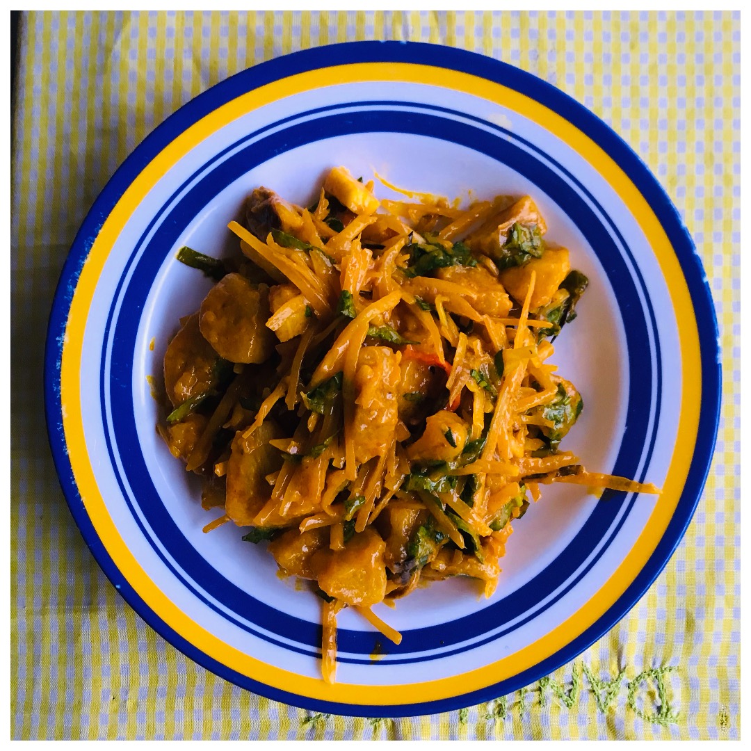 B0728BC2-E…
Payout: 0.000 HBDMy Native Cassava Flakes Cooked With Unripe Plantain And Oil Bean very Tasty And Nutritional.
2025-09-21 05:13![65A5FDF5-E206-46DC-8A8C-EB59F9808184.jpeg