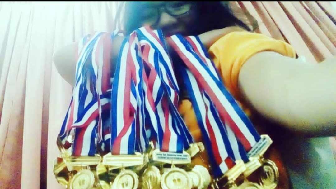 A bunch of medals I received after a 5-day Youth Camp in Catbalogan City, Samar