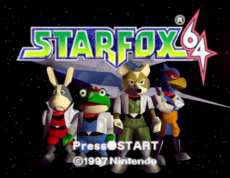 Retro Gameplay // Playing Star Fox 64 for the first time (1997)