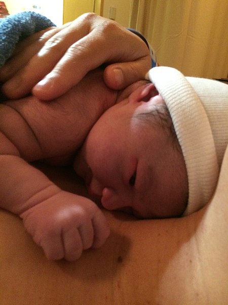 450px-Newborn_on_mother_chest.jpg