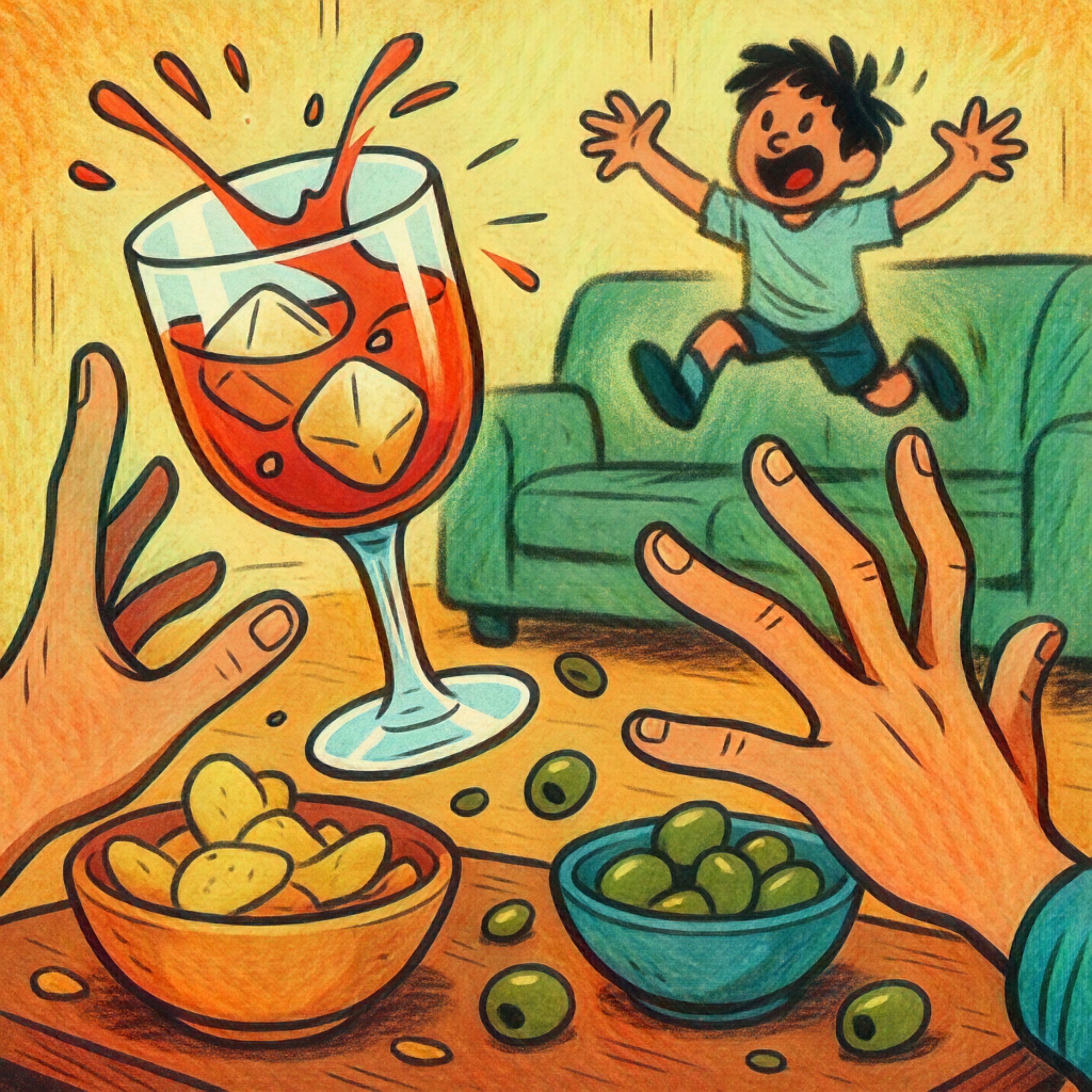 Italian.gif…
Payout: 0.000 HBDAperitivo casalingo: spritz, patatine e caos infantile
2025-09-21 08:10<center>![Aperitivo.png