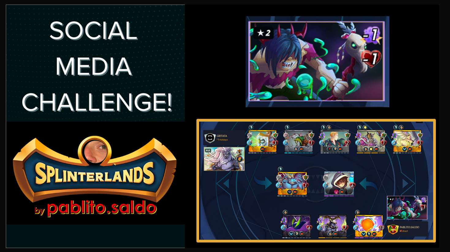 Thaddius Brood x Franz Ruffmane [eng/pt] (Splinterlands Social Media Challenge)