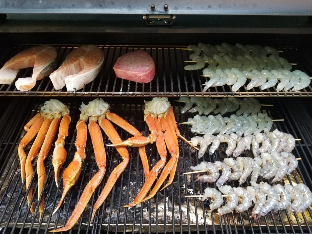 Seafood options are always a great change of pace