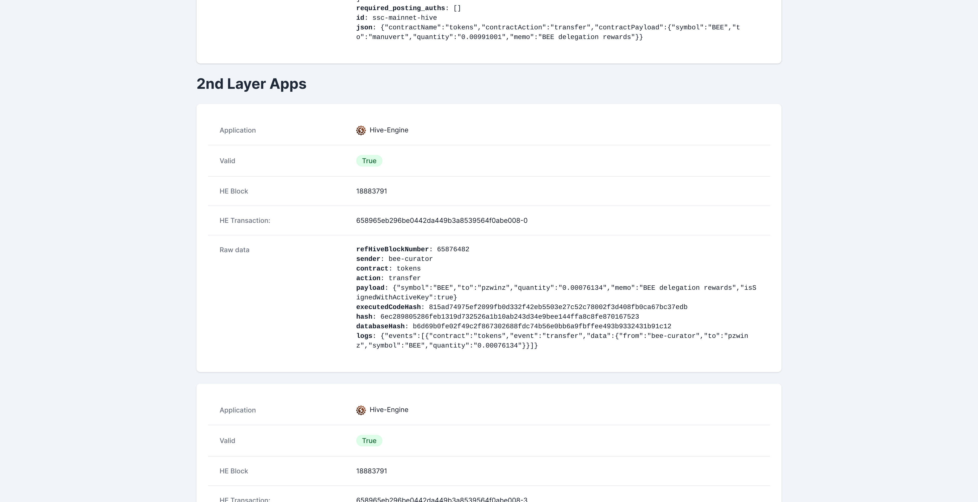 2nd layer apps data
