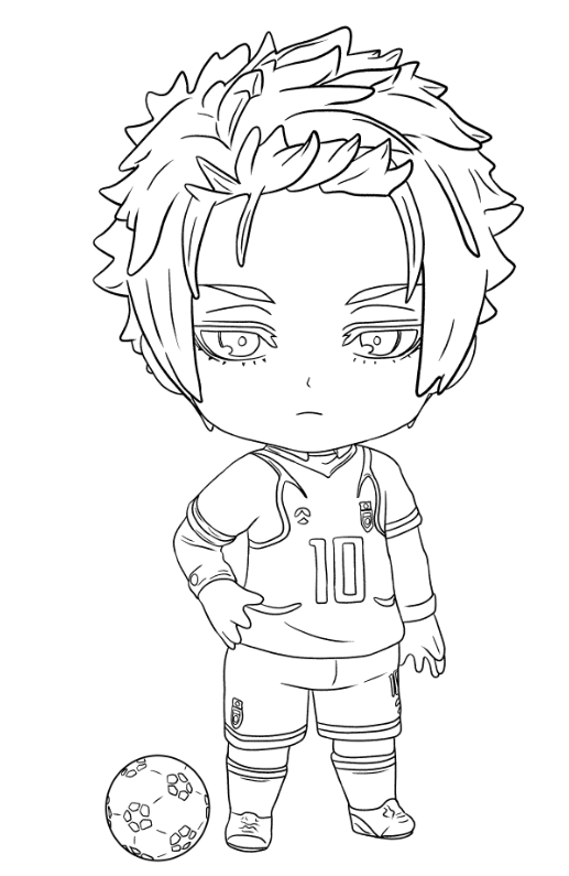 Itoshi Sae 250825 lineart.PNG