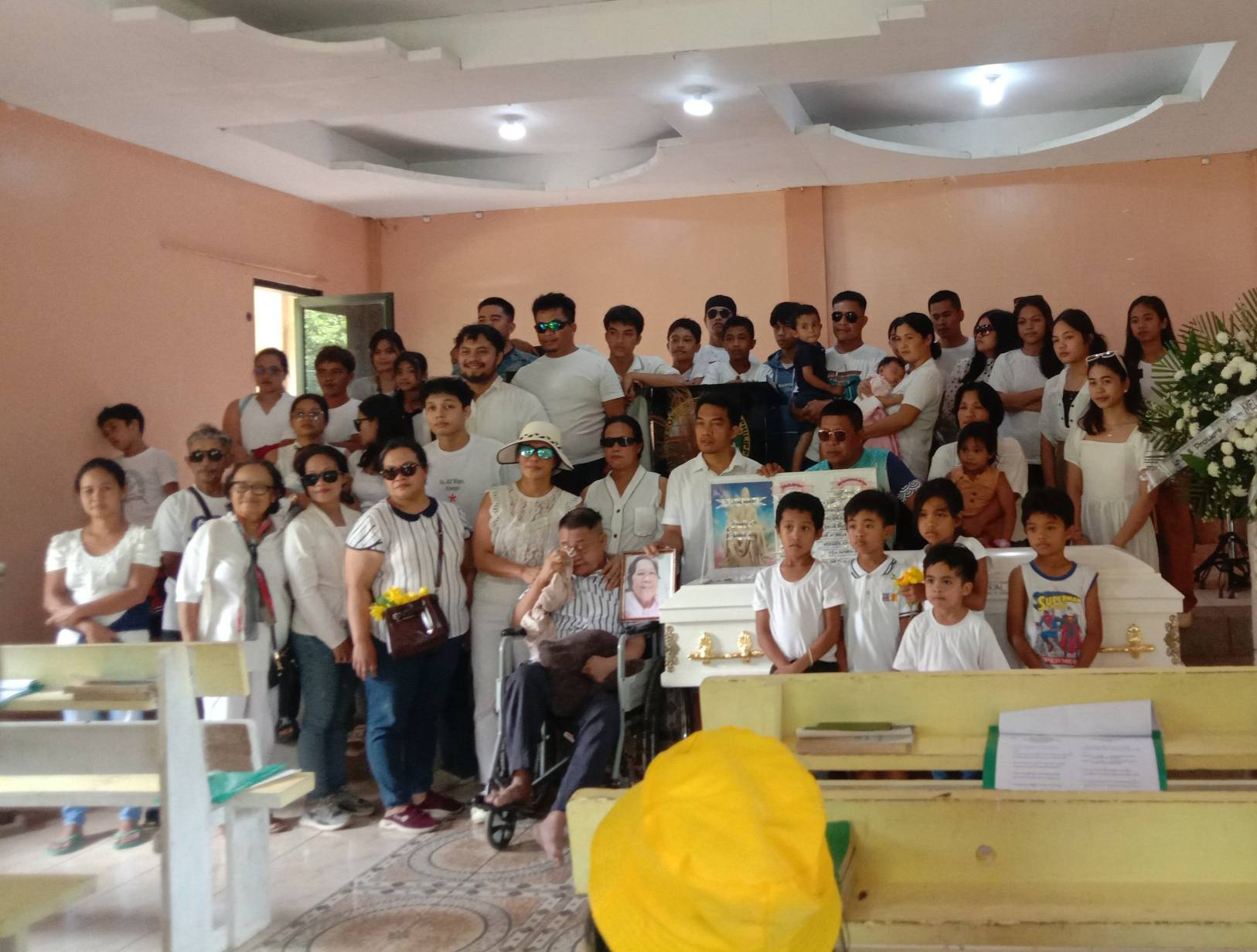 All who could be there on her funeral