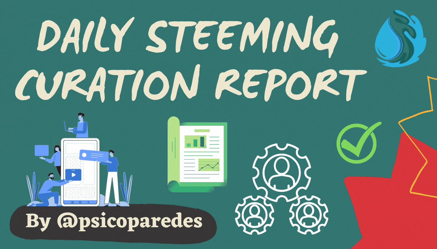 Steeming daily curation report.gif