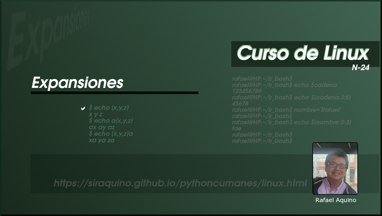 Curso de Linux N24. Expansiones