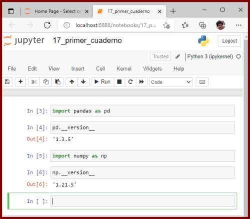 Data Science N017 Uso de los Jupyter Notebook - Creando un entorno virtual