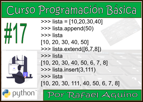 Curso de Programación Básica N17. Listas