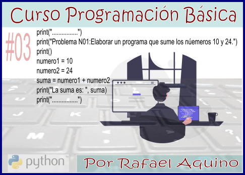 Curso de Programación Básica N03. Palabras y Oraciones Claves para resolver los algoritmos